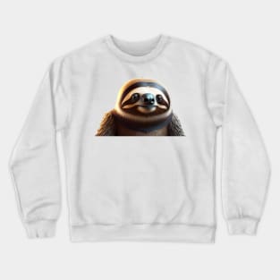 Cute Sloth Art Crewneck Sweatshirt